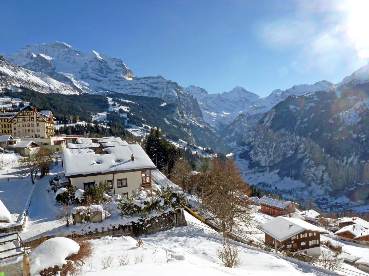 Apartment Goldenhorn Apt-F By Interhome Wengen Exterior foto